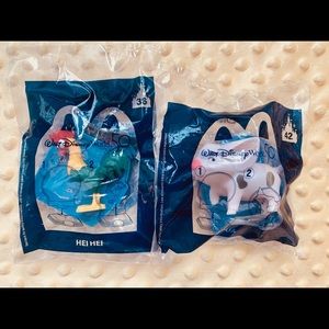 Disney 50th Anniversary McDonalds Toys- Moana Set- Pua and Heihei